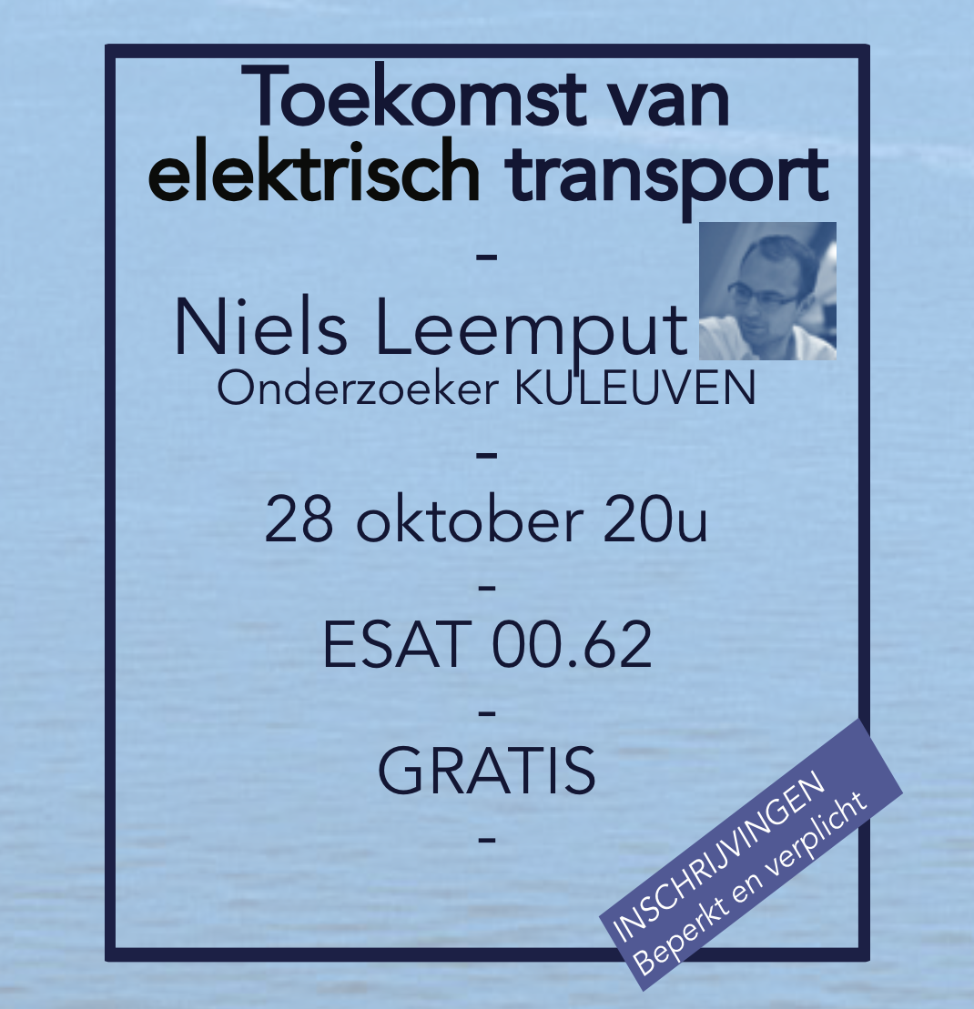 Denktank 1: Toekomst van elektrisch transport