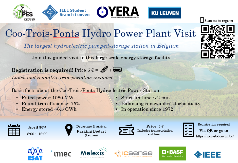 Coo-Trois-Ponts Hydro Power Plant Visit