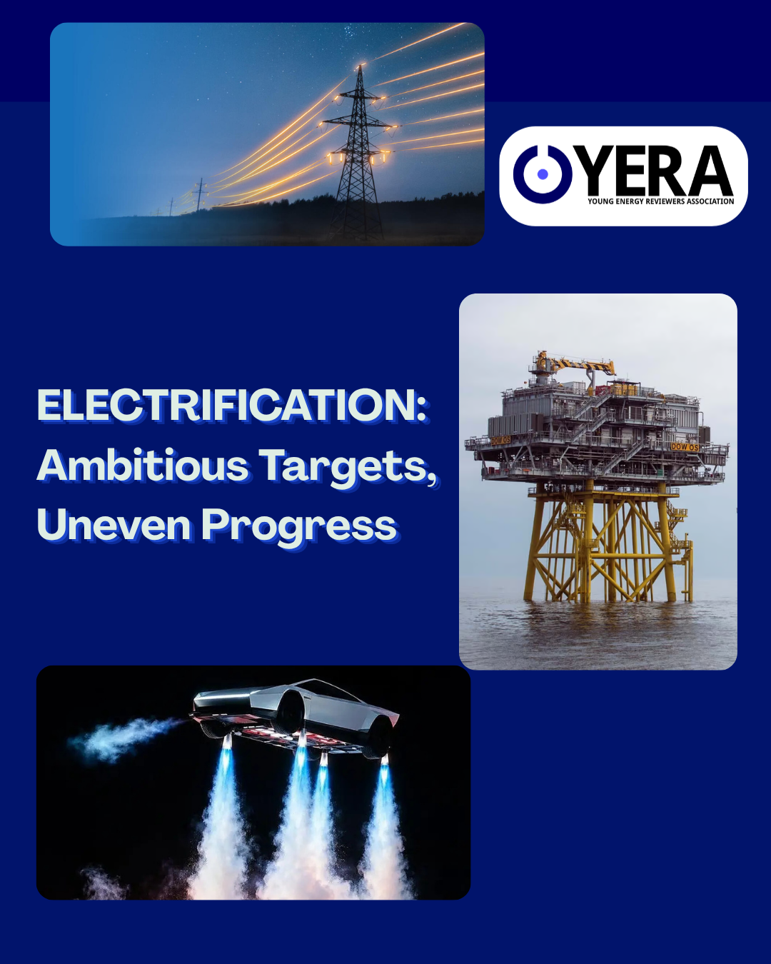 Poster for Electrification: Ambitious Targets, Uneven Progress